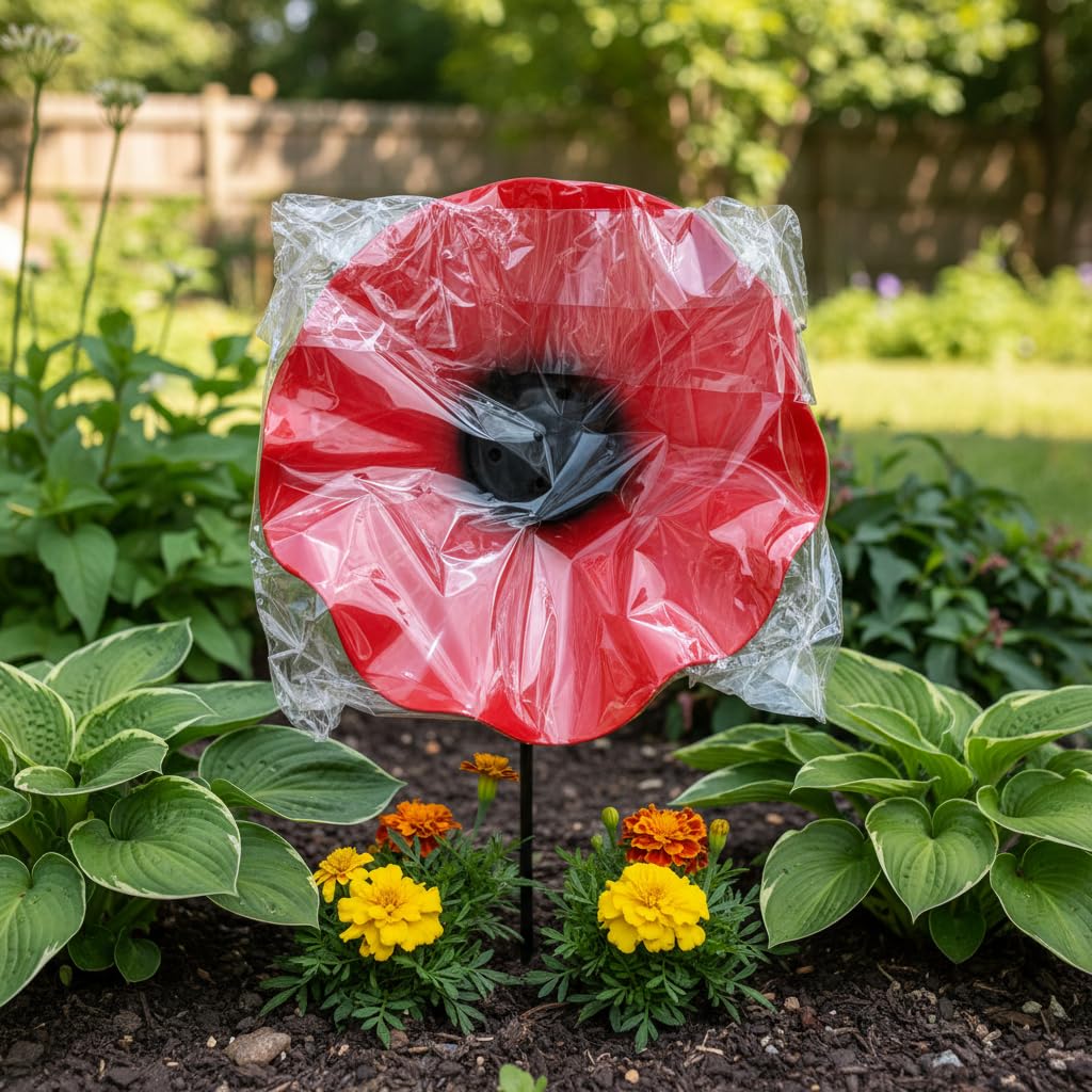 Vogelfutterstelle Metall Blumenform