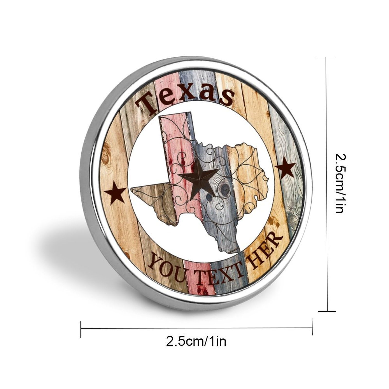 Texas Stars Emaille-Anstecknadel-Set, Nationen, Ureinwohner, Rucksack, Anstecknadeln, Stadtname, personalisierte Pins für Taschen, Jacken, Hüte, Rucksäcke, Hochzeit, Party