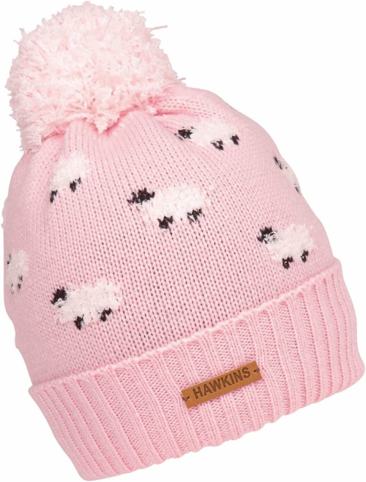 Hawkins Sheep Design Bobble Hat