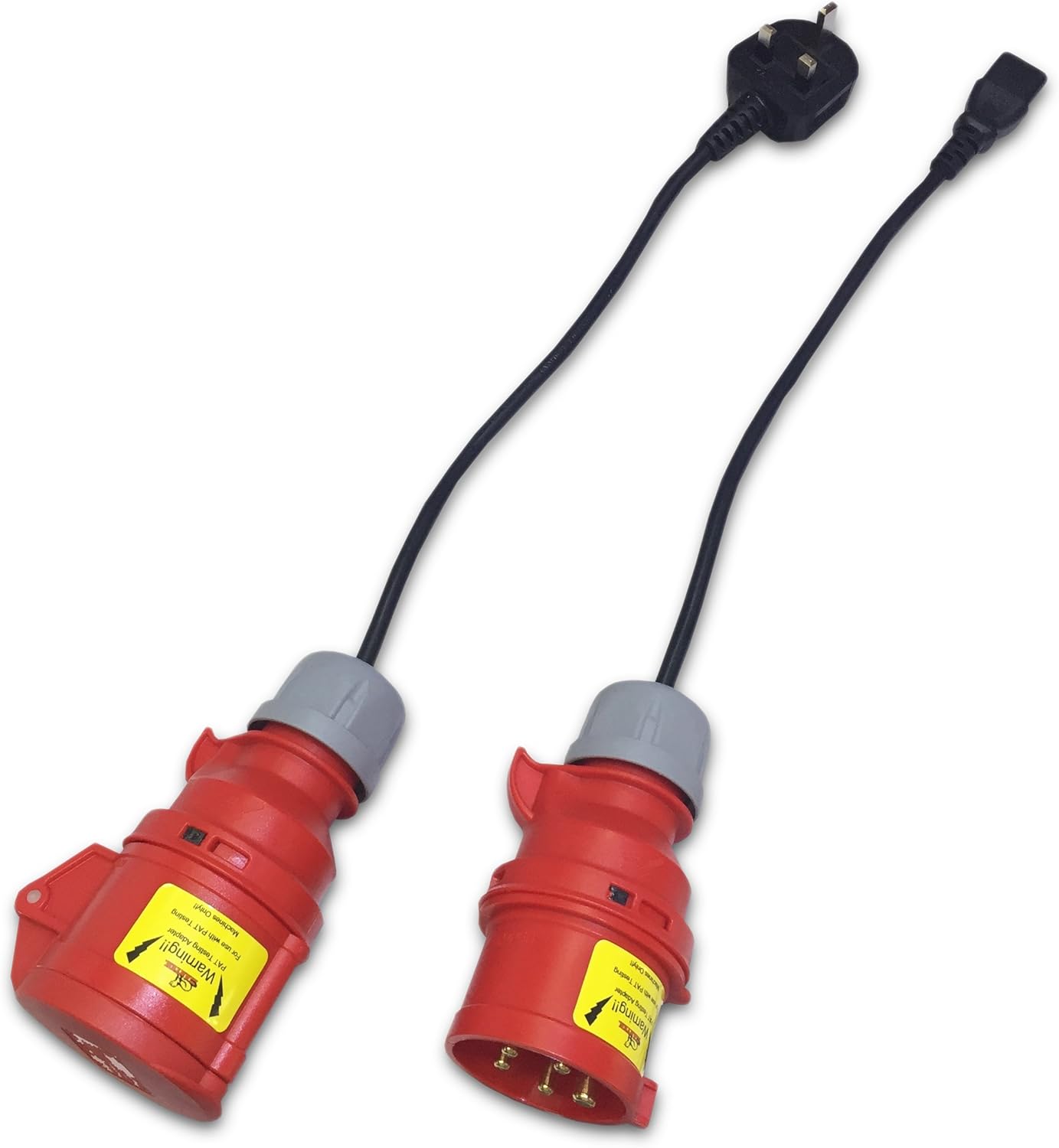 Marten® 415V 16A 5 Pin Adapter Set for PAT Testing 3 Phase: Amazon.co ...
