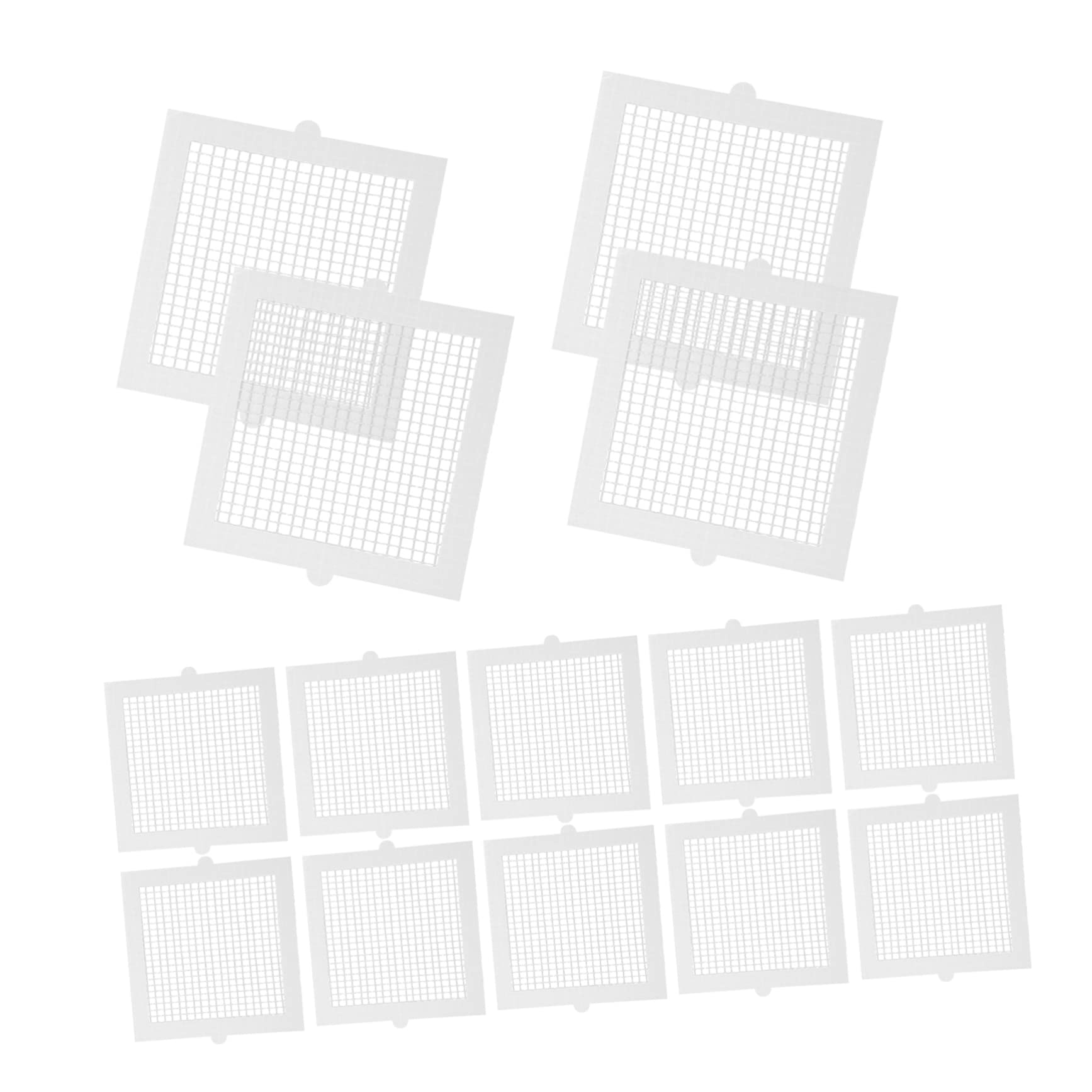 Uonlytech 150piezas Pegatinas Desagüe Desechables para Anti-obstrucción Filtro Uso Baño Cocina y Lavabo