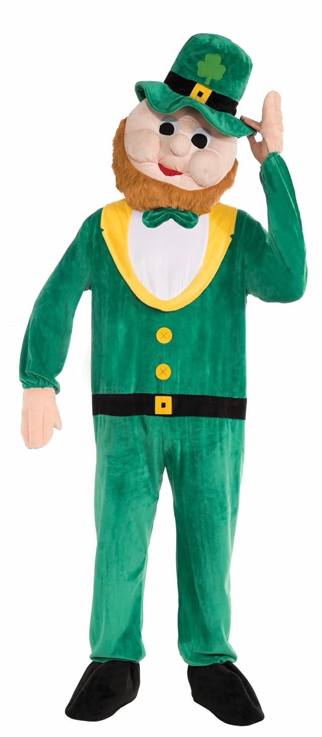 Forum Novelties Mens Plush Leprechaun Mascot Costume