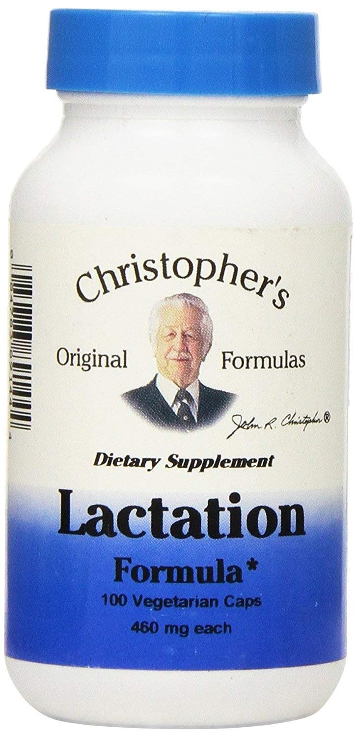 Dr. Christopher's Lactation Formula - Breastfeeding Supplement - 100 Count