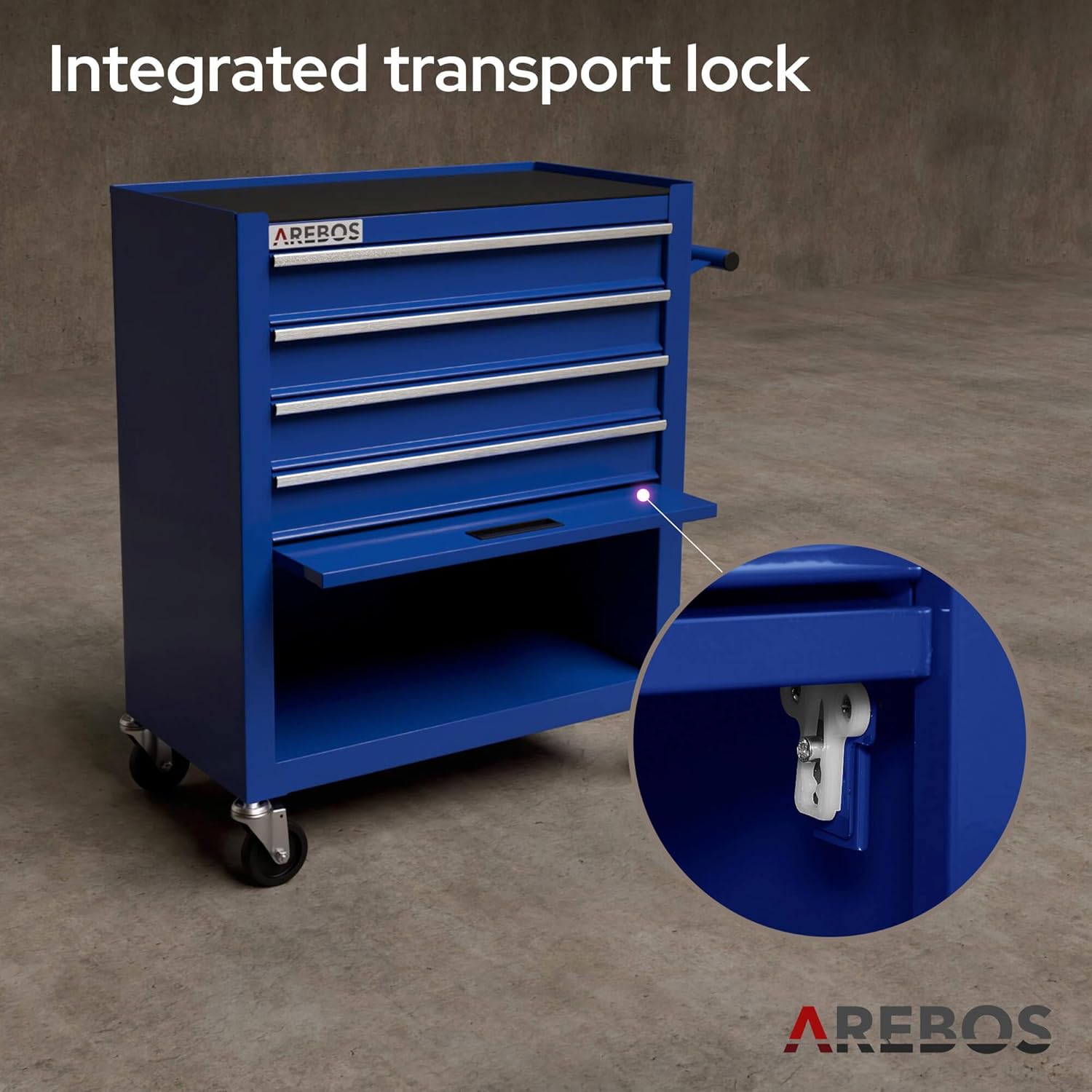 Arebos Tool Cabinet Features Overview
