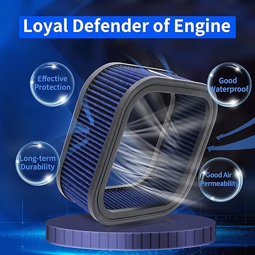 Miniatura 5 de Filtro de admisión de aire para motocicleta Harley VRSCF VRSCDX 10TH Night Rod Special 69 76 CI HD-1102 29437-01 EO82A6 29437-01A