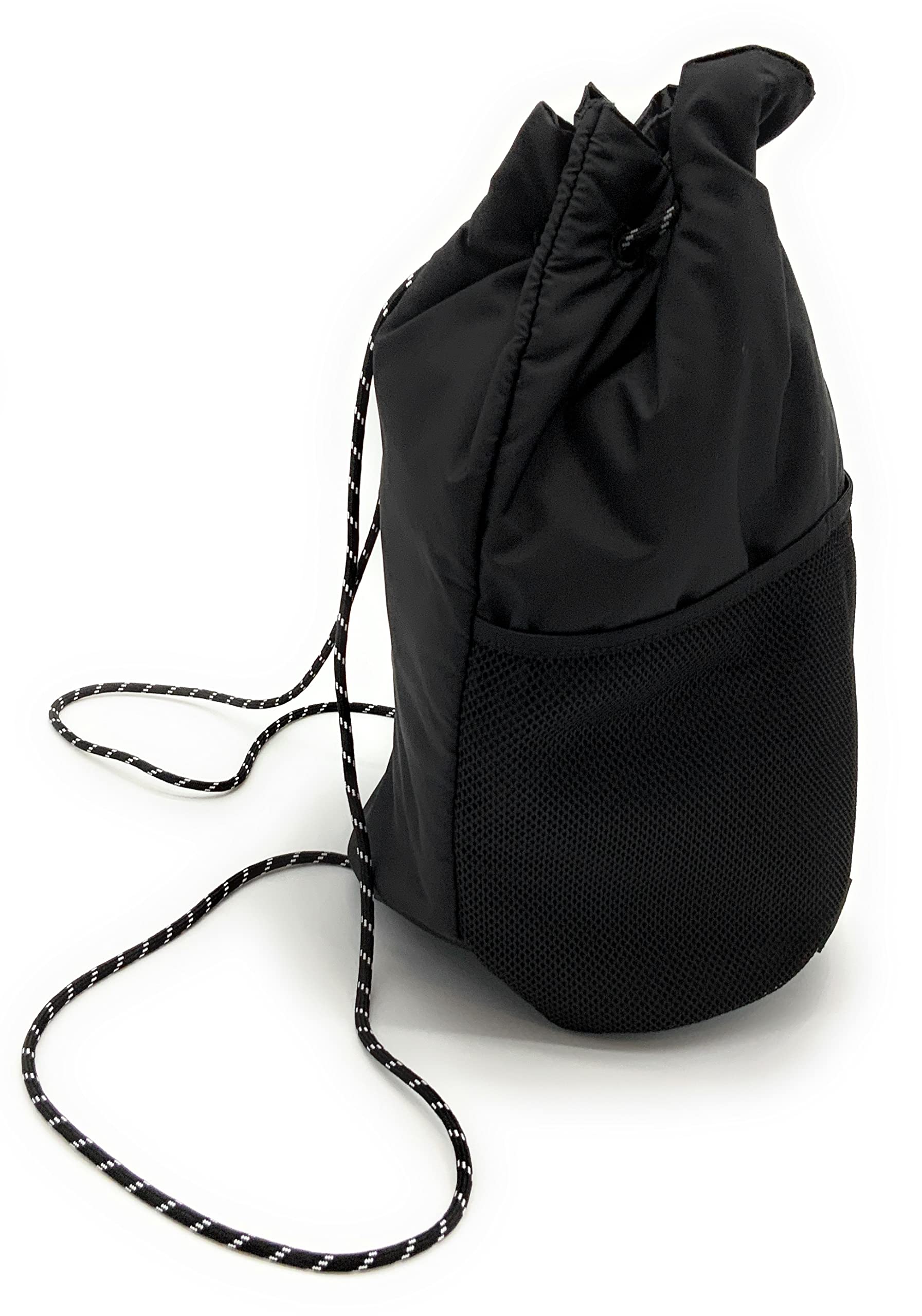 Victoria's Secret Pink Drawstring Backpack, Black