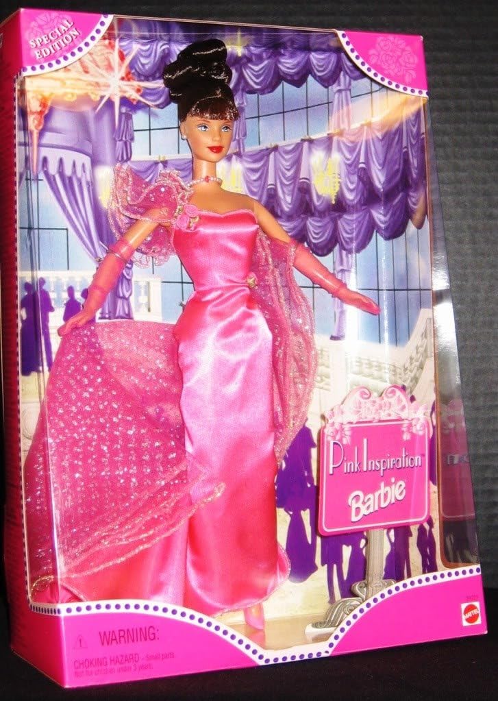 Barbie BRUNETTE Pink Inspiration Special Edition 1998 #21721