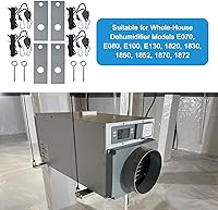 Vista 6 de 5822 Kit de deshumidificador colgante para AprilAire Crawl Space, sótano, deshumidificador de toda la casa modelos E070, E080, E100, E130, 1820