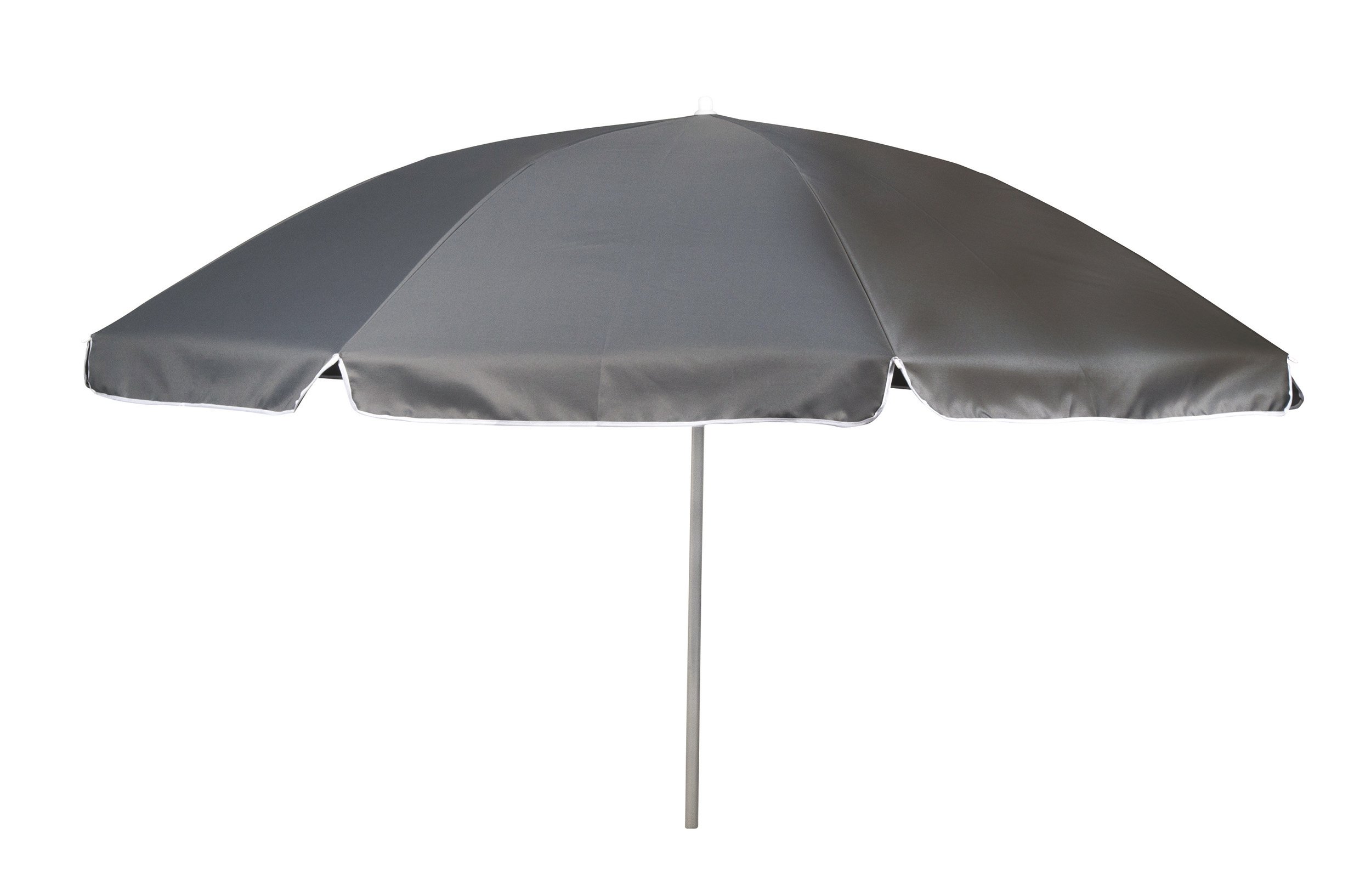 No Label 7267247 parasol przeciwsłoneczny, szary, 200 cm
