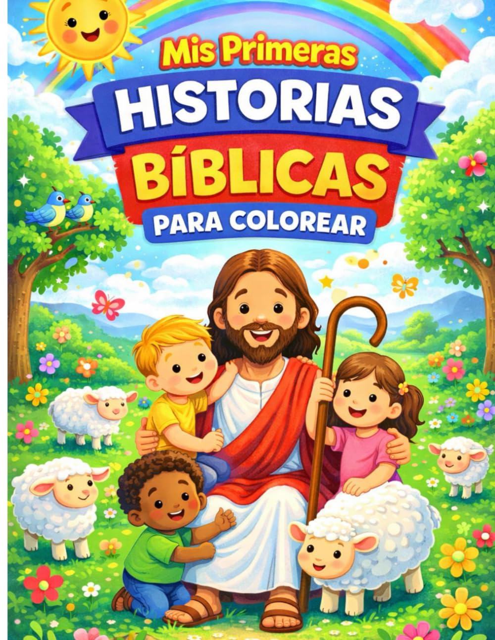 MIS PRIMERAS HISTORIAS BIBLICAS PARA COLORIAR