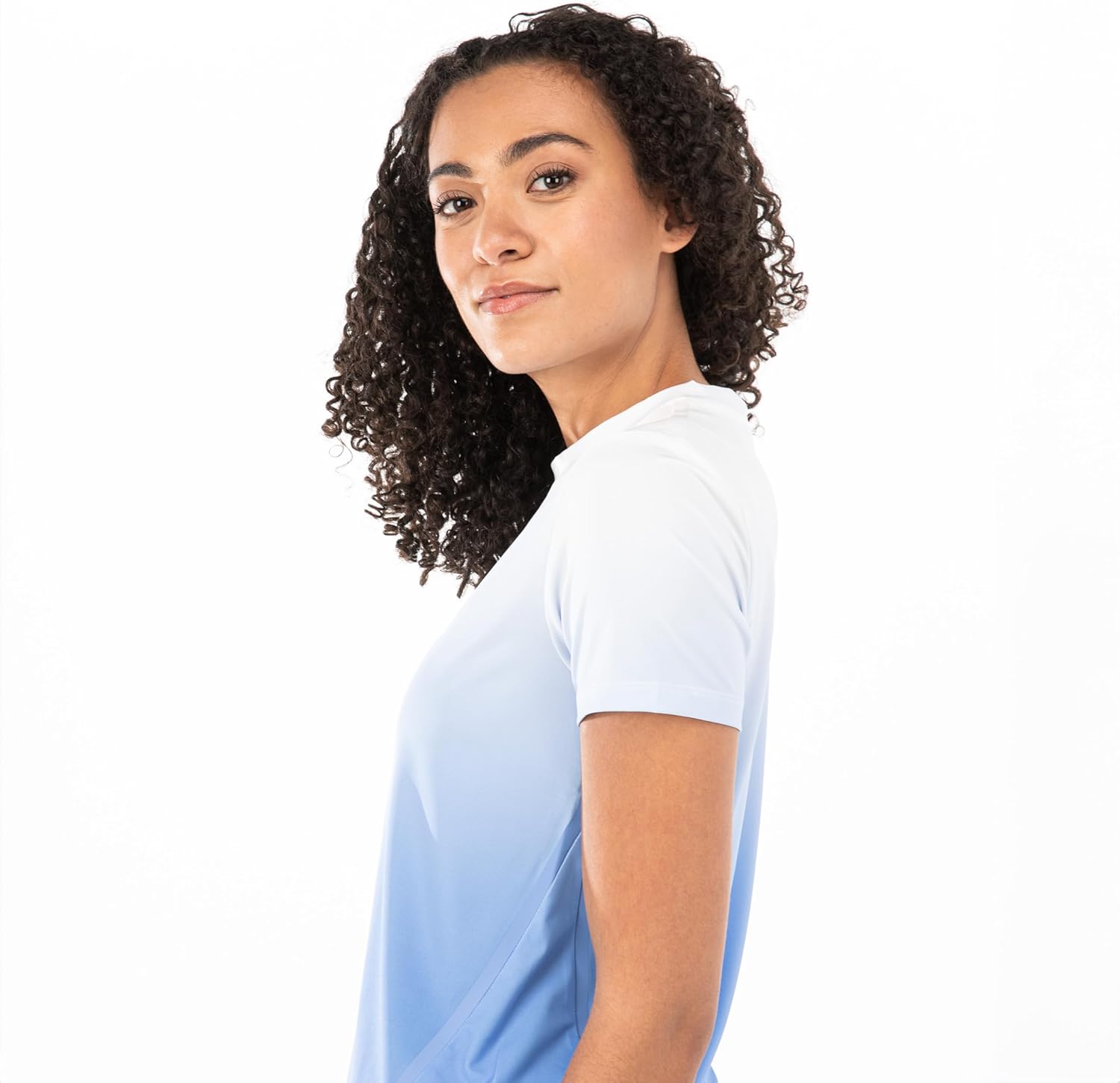 Franklin Sports Women's Active Performance Pickleball Top - Short Sleeve T-Shirt - Running, Yoga, Gym + Lifestyle Tee