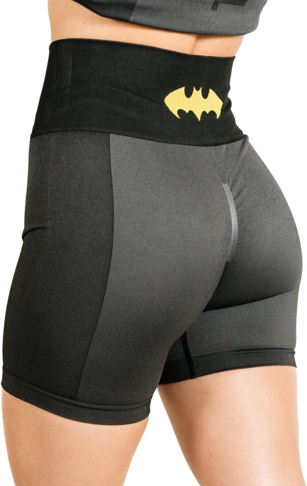 DC Comics Workout Biker Shorts for Women Seamless Scrunch Short Gym Yoga Fitness Wonder Woman Batman Harley Quinn Superman