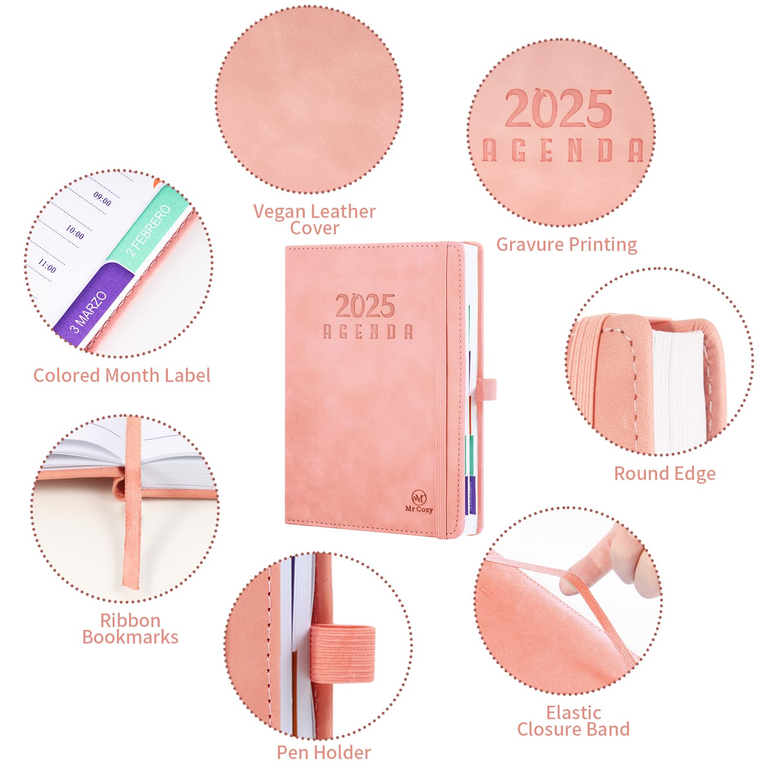 Agenda Lecas 1 Jour PAR Page Format 14X22 REF 100738646 2026