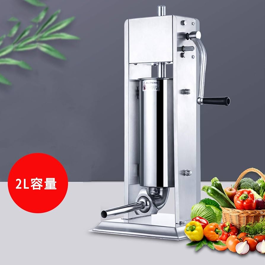 ソーセージスタッファー 業務用 業務用縦型スタッファー & クリップ機ソーセージファイリング