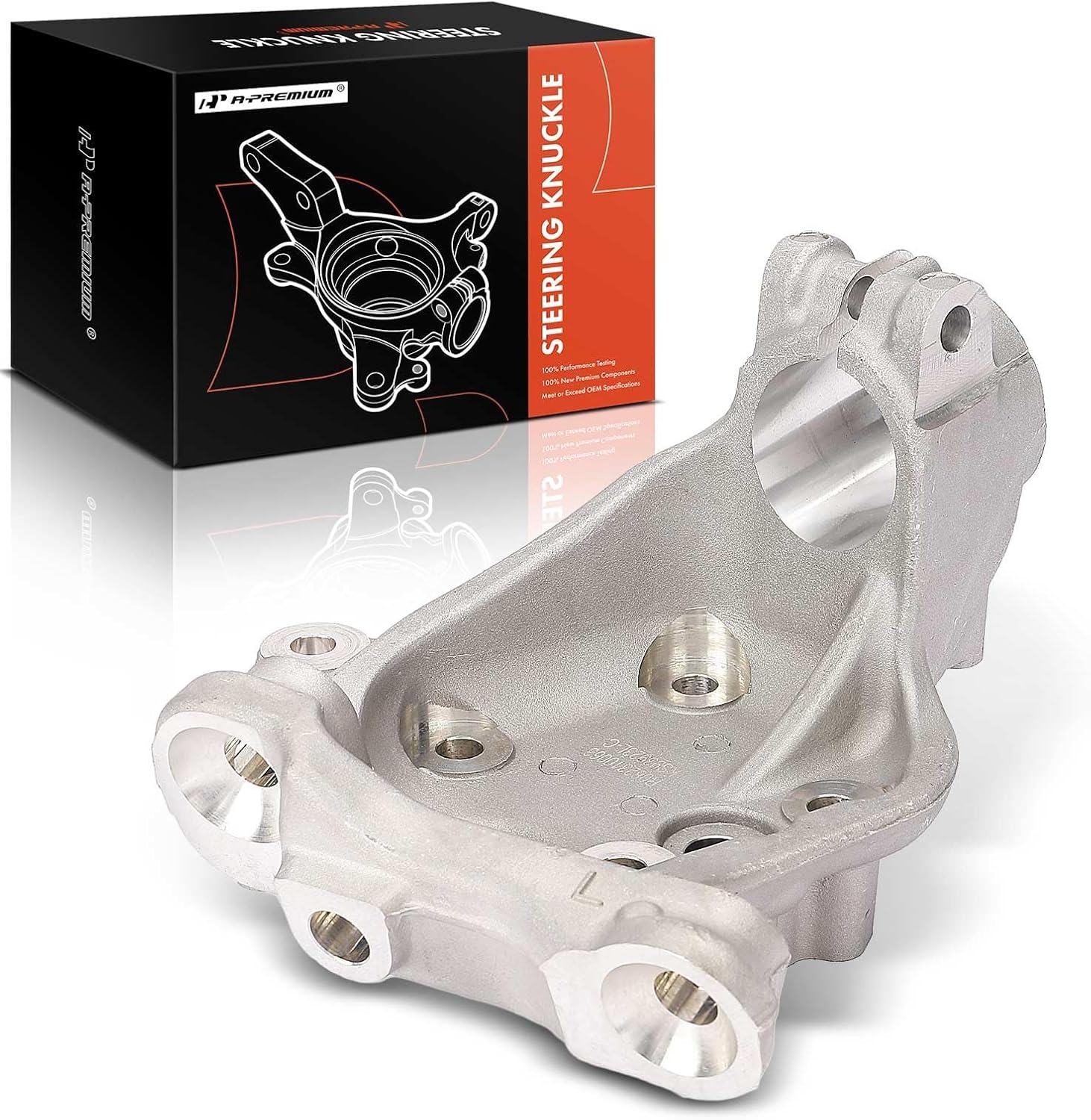 A-Premium Front Left Suspension Steering Knuckle Compatible with BMW 128i 135i 2008-2013, 135is, 325i, 328i 2007-2013, 335d 2009-2011, 335i, 335is, Z4, Driver Side