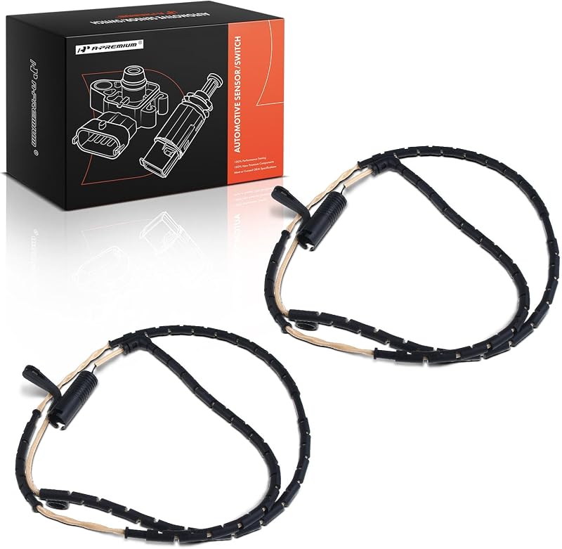 Sensor de desgaste das pastilhas de freio traseiras A-Premium para Land Rover Range Rover 2006–2012 – Conjunto com 2