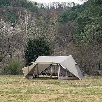 Amazon.co.jp: ノースピーク Northpeak OCTA SHELL OLIVE GRAY 韓国