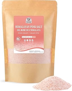 52USA Himalayan Pink Salt, Fine Grain 1 lb, Pink Himalayan Sea Salt, Salt for Grinder Refill, Kosher
