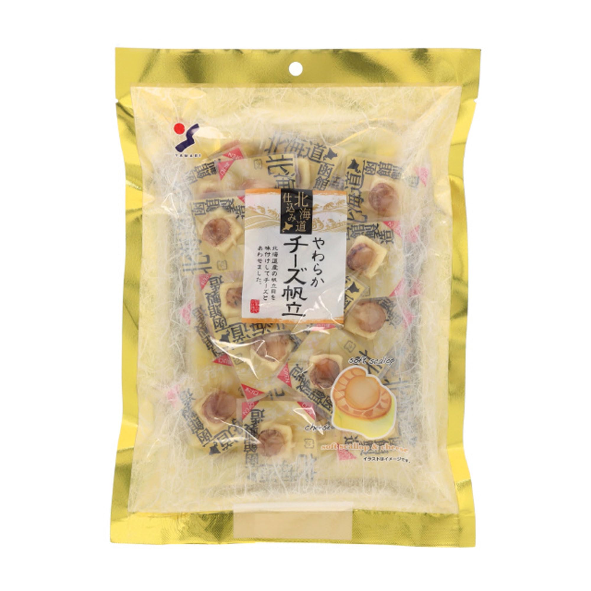 Amazon.co.jp: 山栄食品工業 やわらかチーズ帆立 100g : 食品・飲料・お酒