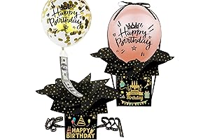 Funny Money Balloon Boxes with Real Cash Surprise