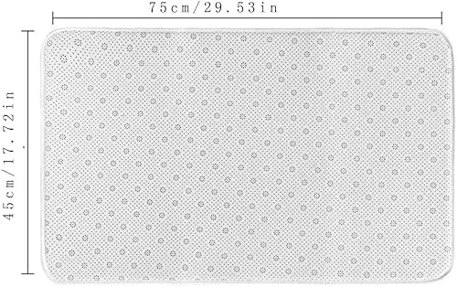 Miniatura 5 de American Couple Uphome - Tapete de baño para baño, color negro, King, Queen, romántico, blanco, estampado, para suelos de ducha, tapete de bañera,