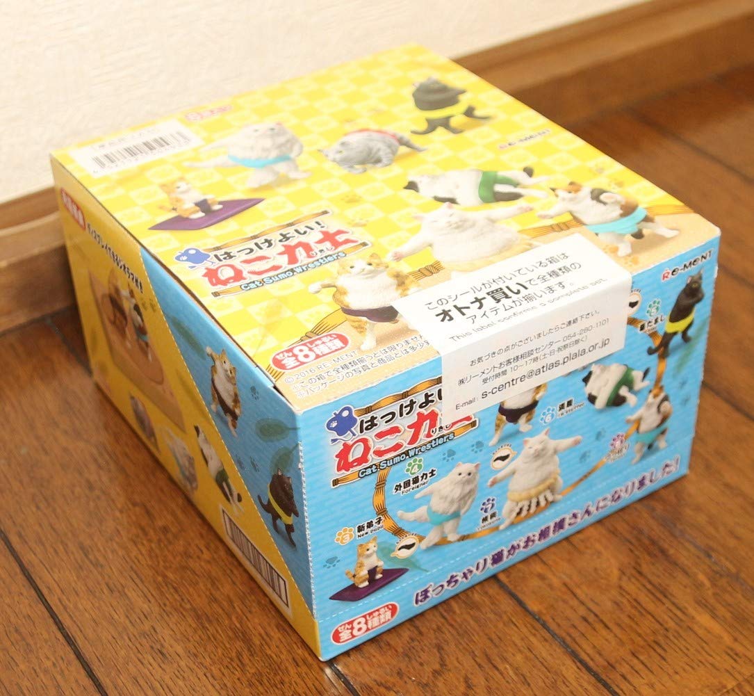 Amazon.co.jp: リーメント Re-MeNT はっけよい ねこ力士 ミニチュア 全