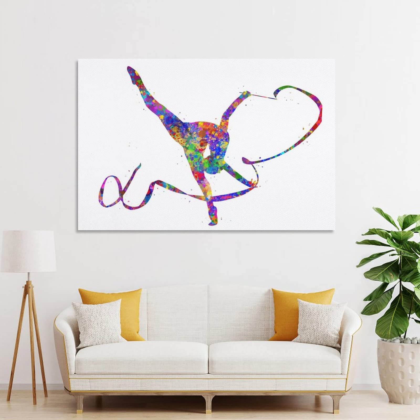 Illustration des poses de gymnastique | Vecteur Premium