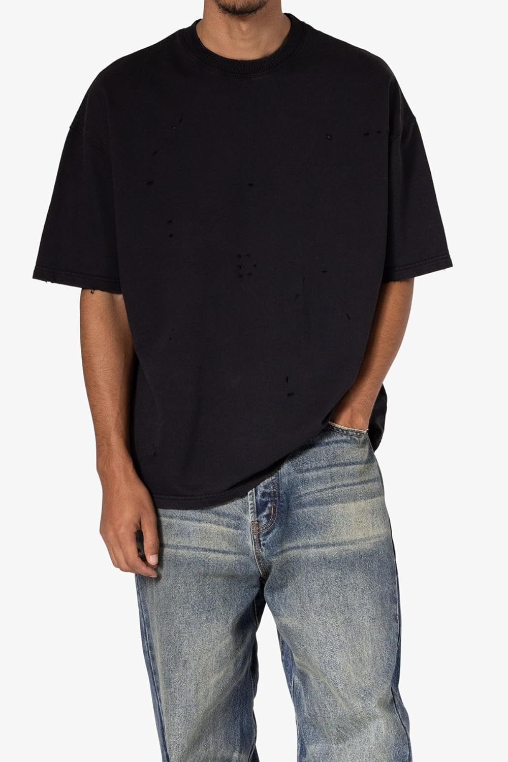 mnml Men's Heavy Distressed Tee - Image 6