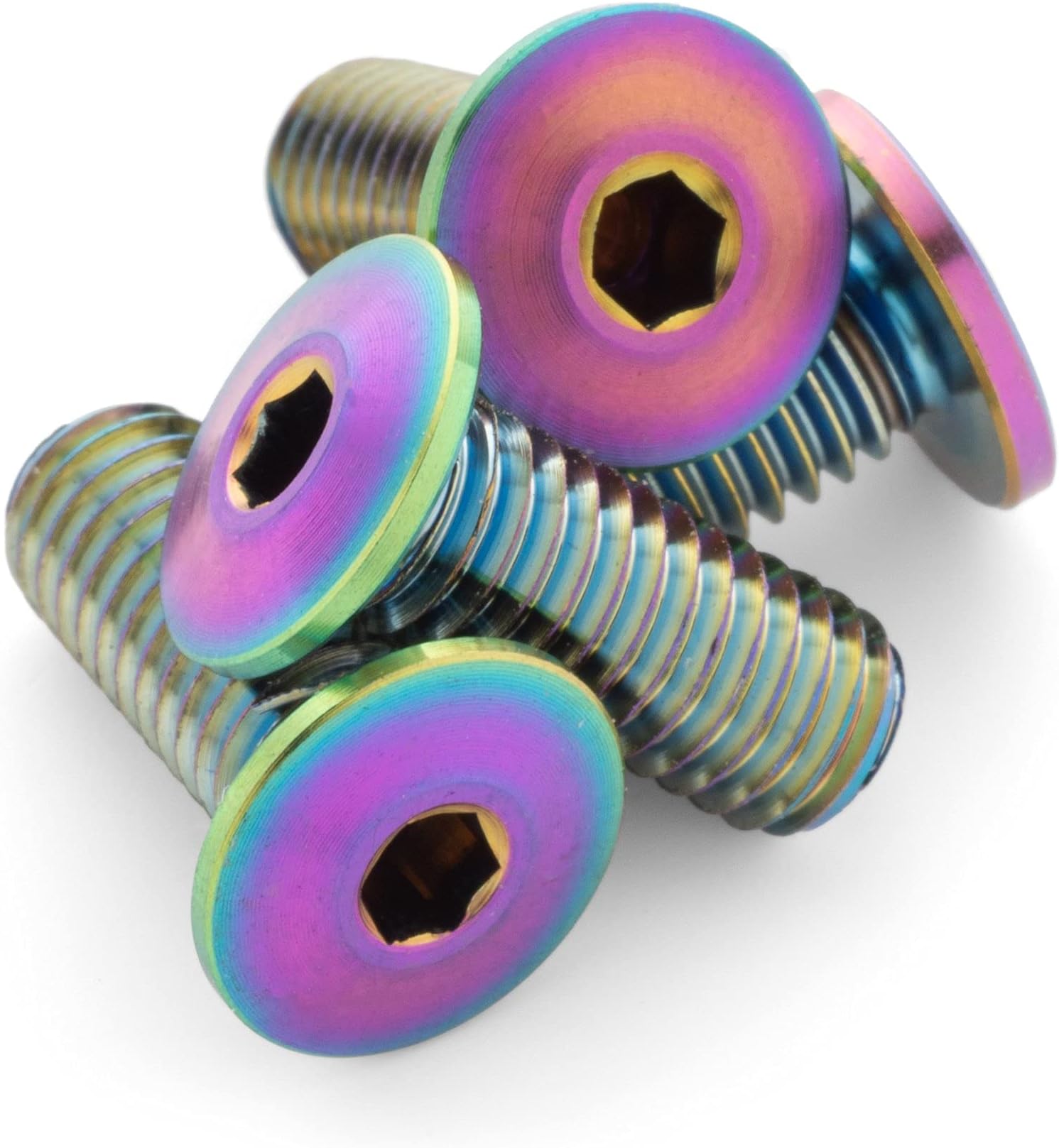 Terske Ultra-Low Profile Superlight Titanium Bottle Cage Bolts