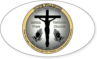 CafePress Pope Francis Sticker (Oval 50 pk)