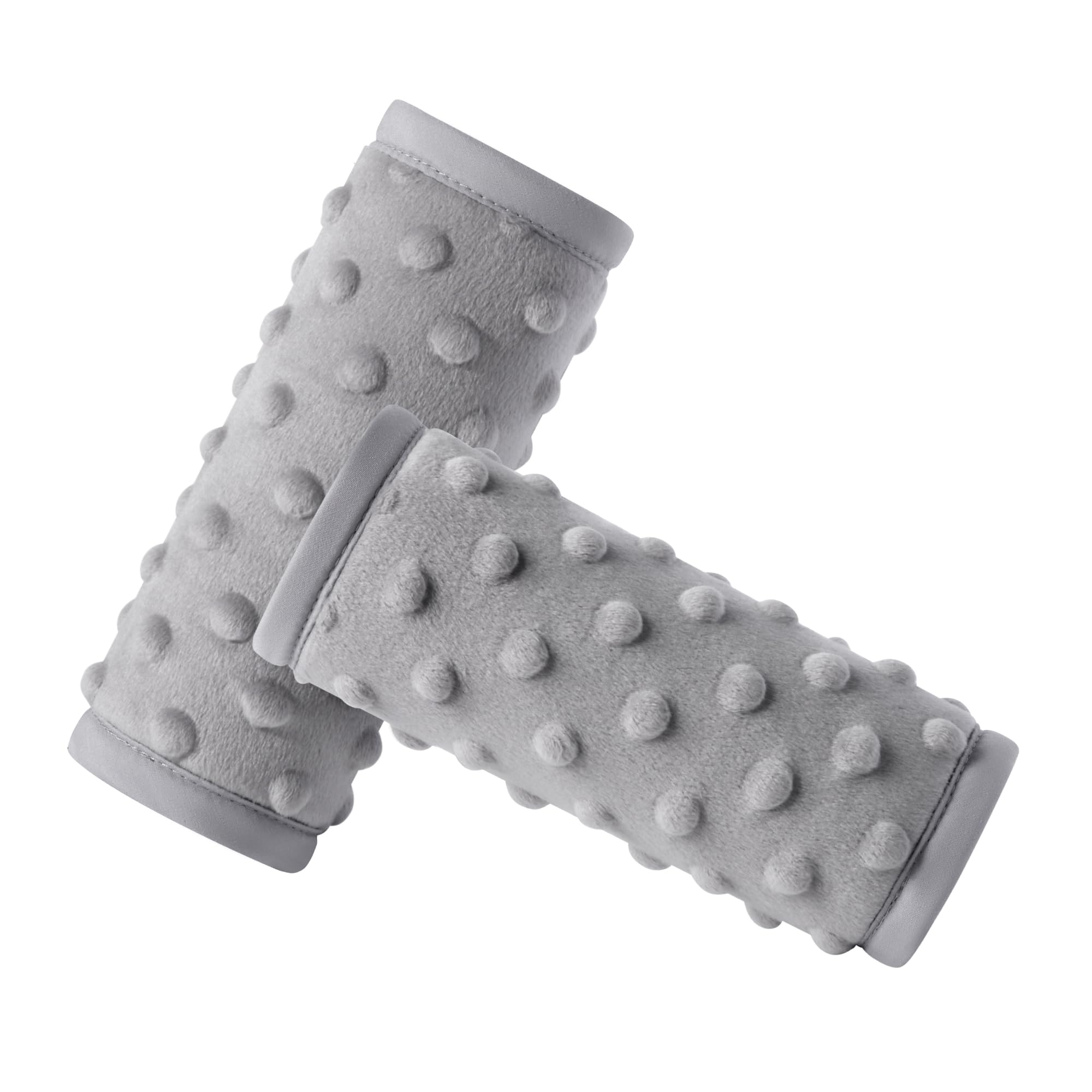 Pro GoleemCar Seat Strap Covers for Babies Soft Car Seat Strap Shoulder Pads for All Car Seats, Stroller, Pushcar, GrayRecycled Claim Standard Blended