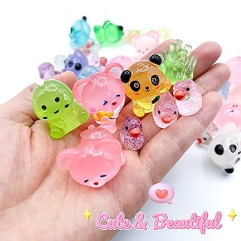 Watch Luminous Mini Resin Animals Glow In The Dark Fairy Garden