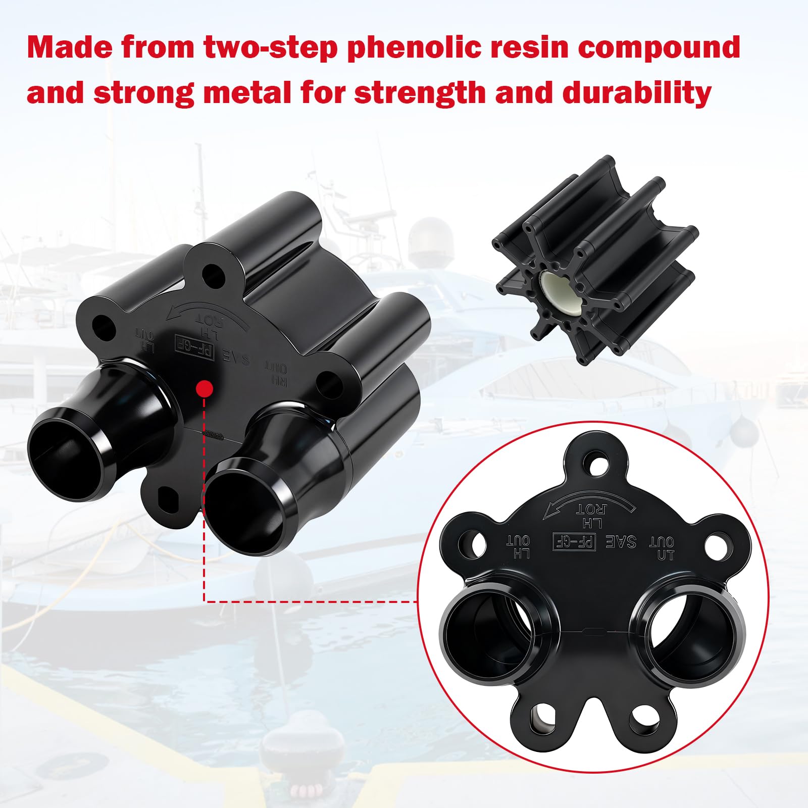Impellerkit für MerCruiser Bravo One, Two, Three (46-807151A14) nur