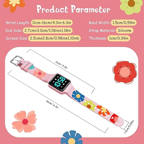 Miniatura 7 de NN BEN NEVIS Reloj de entrenamiento para ir al baño, reloj digital para niños pequeños con cuenta atrás, música, despertador, recordatorio de