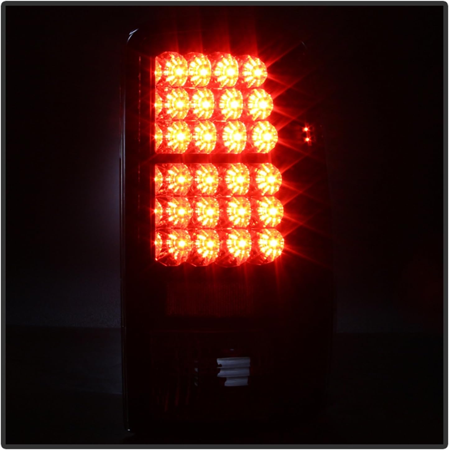 Spyder Auto Spyder 5078001 Chevy Suburban/Tahoe 1500/2500 00-06 / GMC Yukon/Yukon XL 00-06 / GMC Yukon Denali/Denali XL 01-06 (Lift Gate Style Only) LED Tail Lights - Black Smoke Large