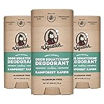 Dr. Squatch Natural Deodorant for Men - Odor-Squatching Aluminum Free - Rainforest Rapids (2.65 oz, 3-Pack)