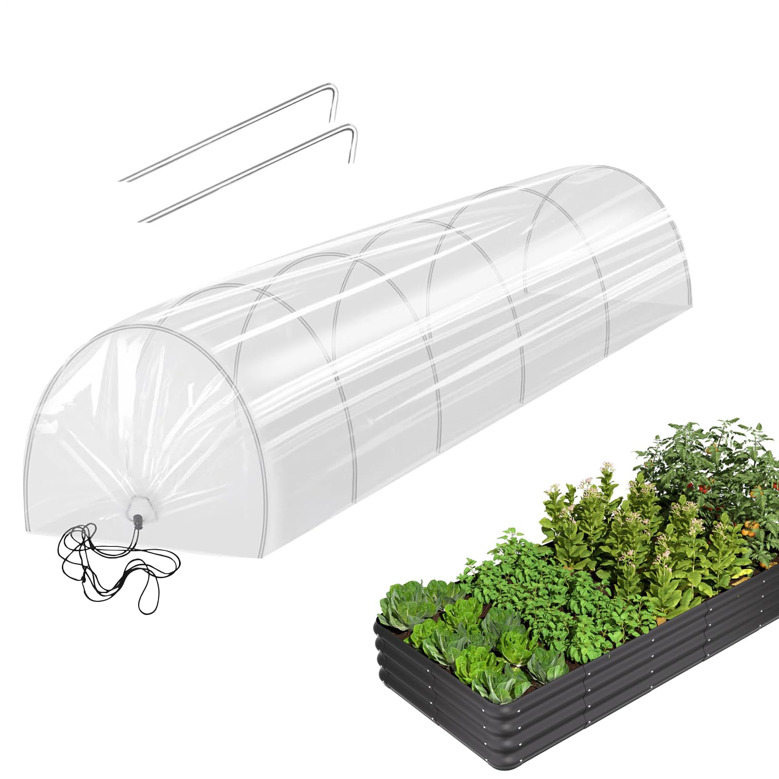 Serre Tunnel Petit Abri À Arceaux De Protection Solaire pour