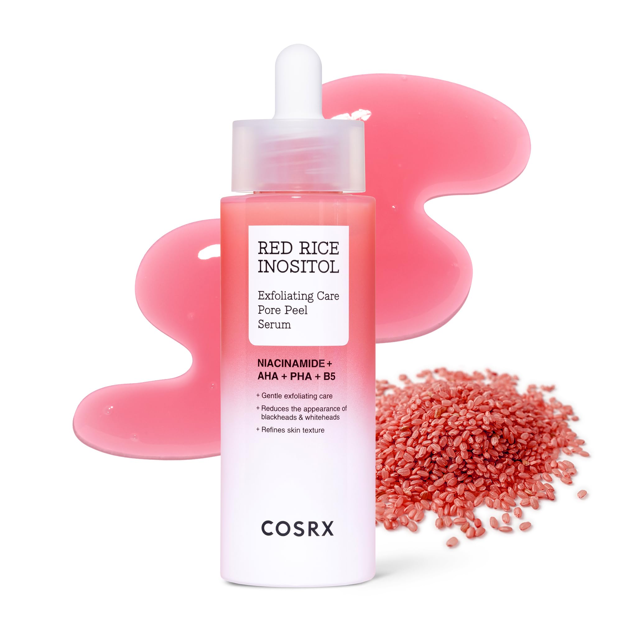 Amazon.com: COSRX Red Rice Pore Peel Shot, 94% Reduction in Dead