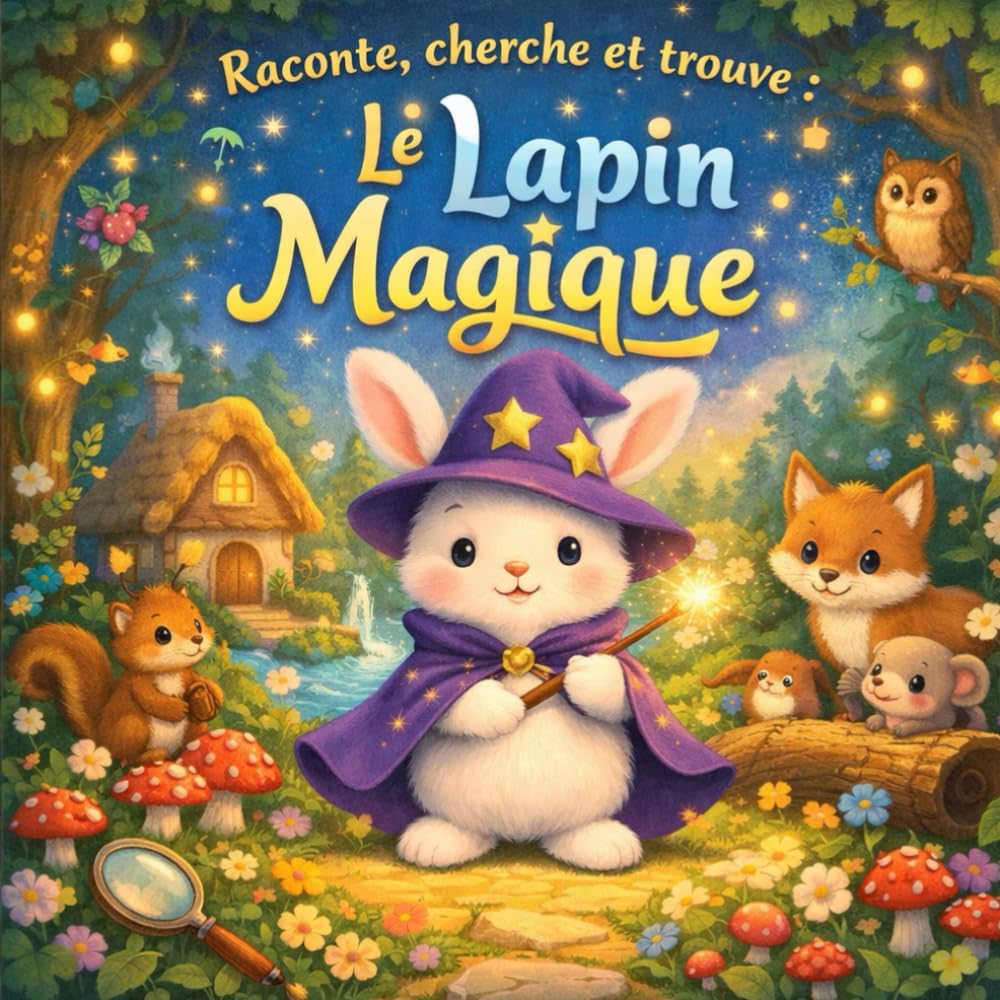 Raconte, cherche et trouve: Le Lapin Magique