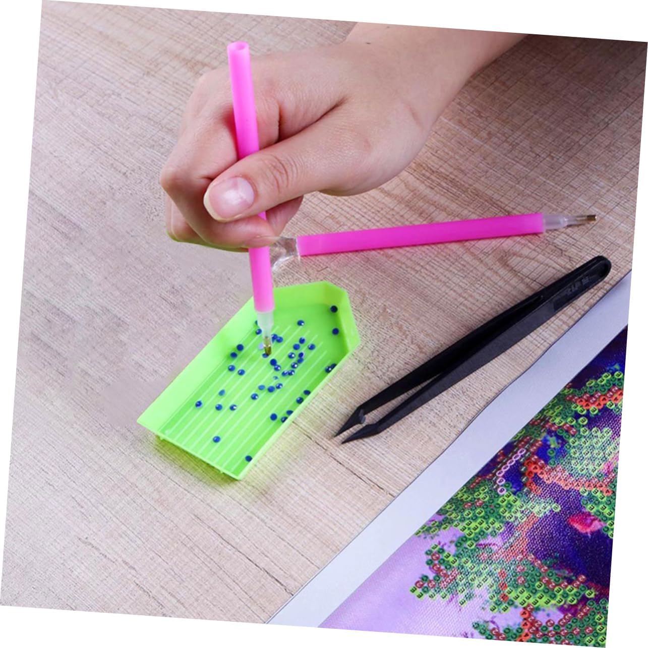 SEWACC Led Light Pad Led Light Kit Bead Board Diamond Drawing Board Drawing Box