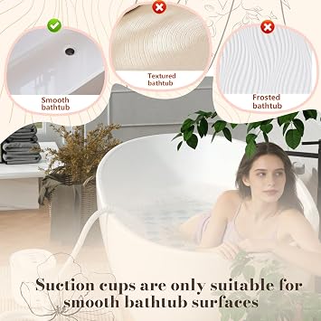 Upgraded Heated Bubble Bath Mat - Warm Air Bubble Massage Mat for Bathtub, Quiet Motor System with Remote Control, Portable Kit for Luxury Home Spa Experience