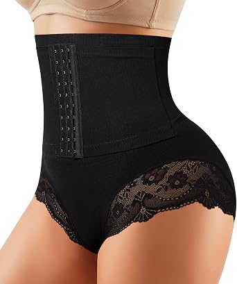 LANCS Tummy Control Shapewear Panties for Women High Waisted Compression Underwear Body Shaper Girdle Waist Trainer