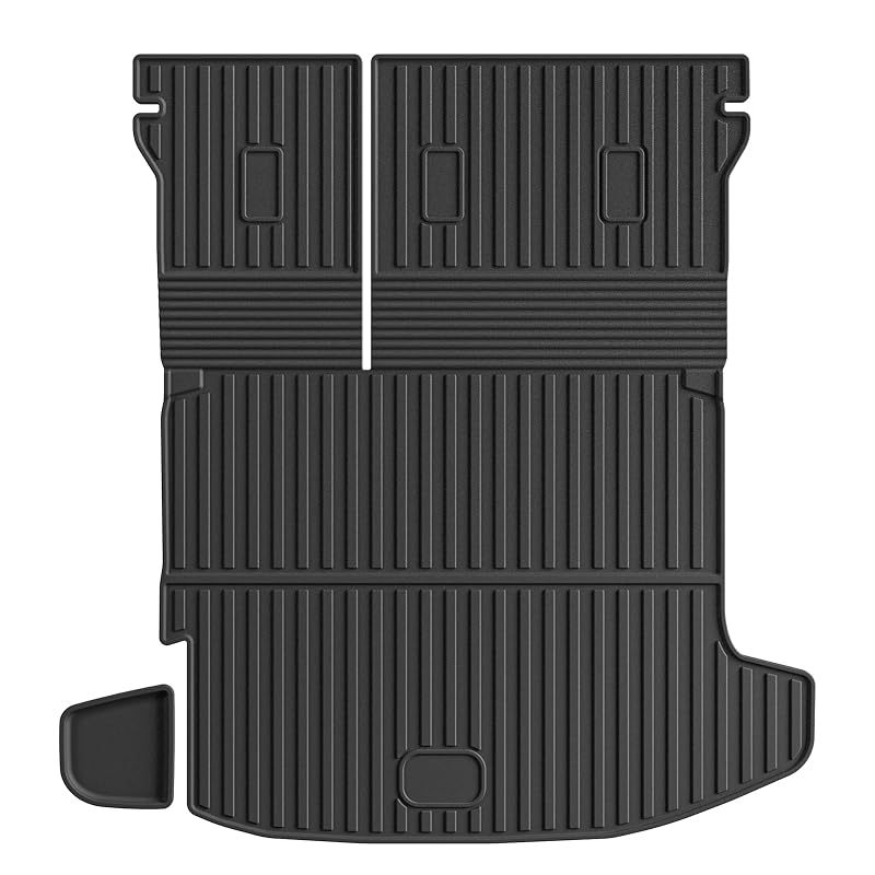 Tapete para Porta-Malas e Encosto TTX LIGHTING para Chevy Trax 2024 a 2026 em TPE Preto