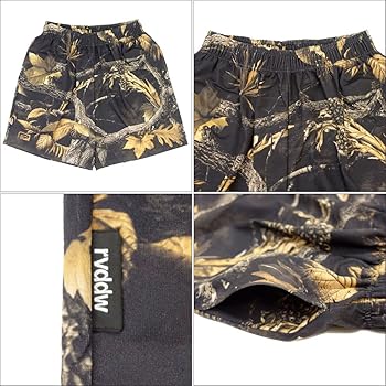 Amazon | [リバーサル] ボタニカルカモ ジャージショーツ ハーフ