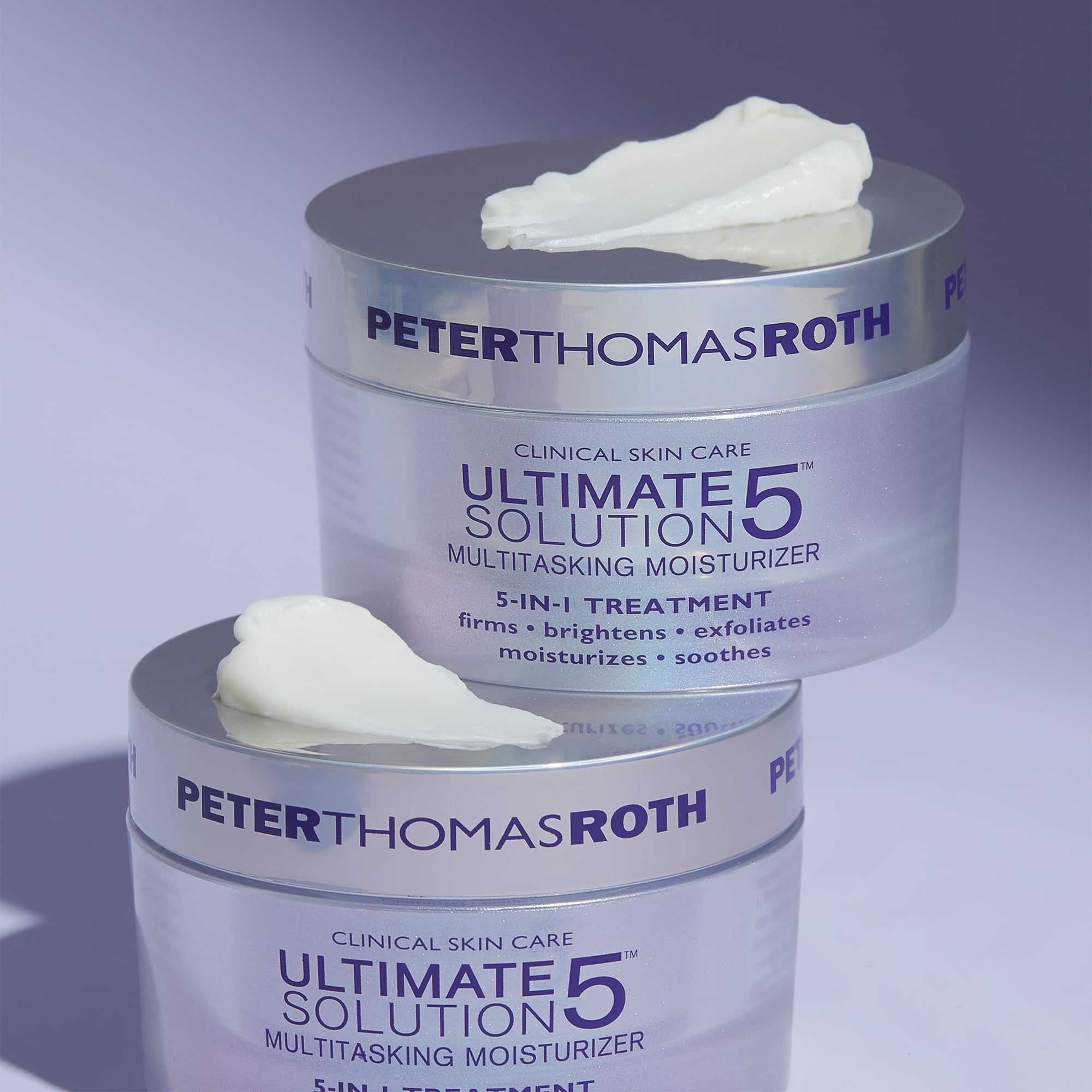 Peter Thomas Roth - Ultimate Solution 5 Multitasking Moisturizer 50ml – Anti-Aging Gesichtscreme mit Vitamin C, Peptiden, AHA, Hyaluronsäure & Kollagen – 5-in-1 Pflege für strahlende Haut