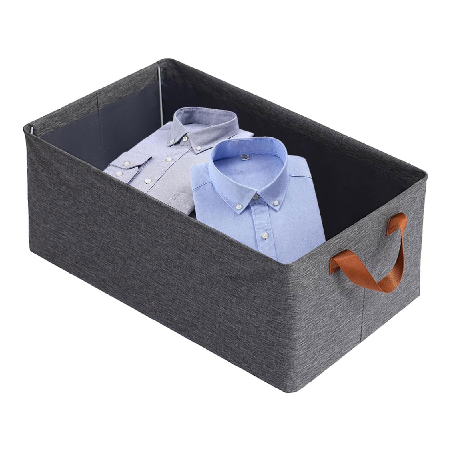 TsoLay Organisateur de tiroir à vêtements 1 pièce, Organisateur de vêtements de Garde-Robe avec Panneau de Support, bacs de Rangement Pliables pour Le Rangement des vêtements, Jeans, Pantalons