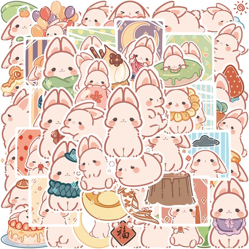 Kawaii Bunny Stickers