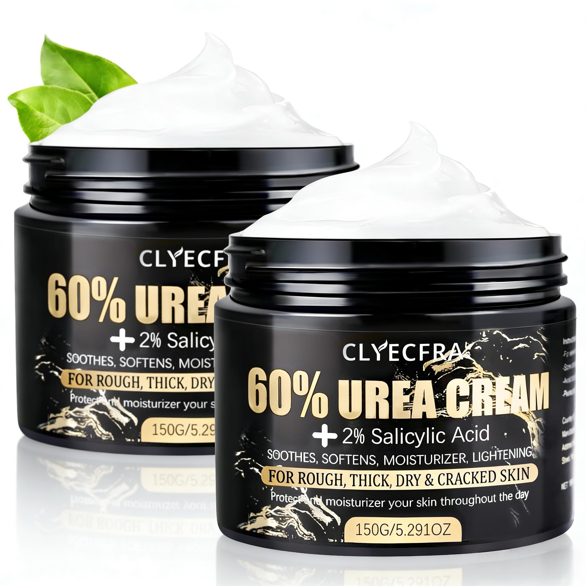 Clyecfra 2Pack 60% Urea Cream - foot and hand care | Mubboo