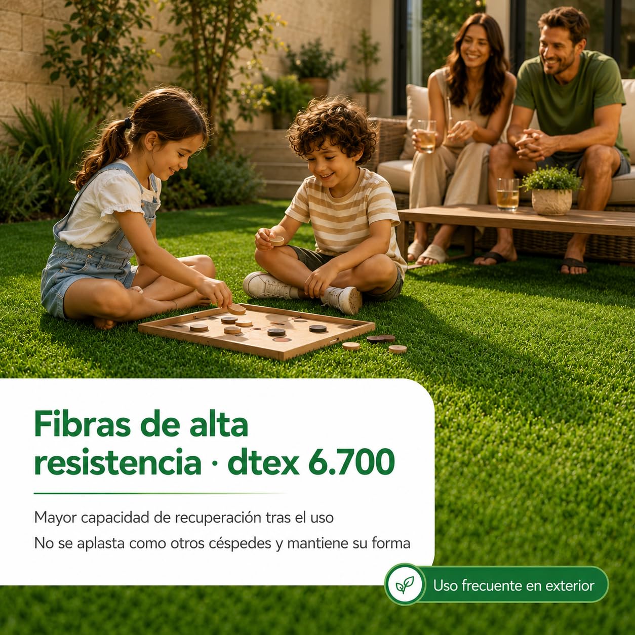Césped Artificial 2x10m Premium 30mm, Modelo Toronto, 18.900Puntadas, 6.700Dtex. Máximo Realismo, Alta Densidad, Ideal para Exteriores, Piscinas, Terrazas y Jardín