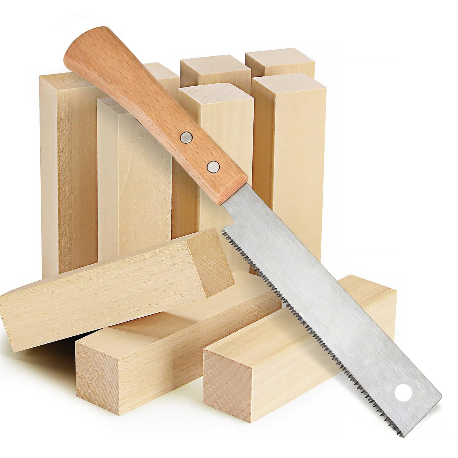 12in Wood Saw Small Hand Saw Flush Cut Saw Woodworking Flush Cutting Trim Tool Hand Saw Wooden Straight Handle Single Edge Pull Saw Trim Tool for Garden Pruning, Carpentry Decoration Saws
